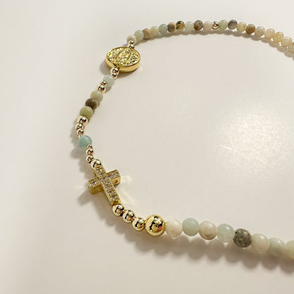 Wrap Rosary Bracelet